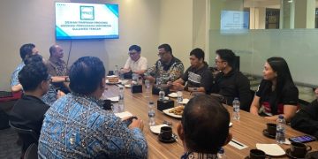 Pertemuan antara PT PLN (Persero) UID Suluttenggo bersama Dewan Pimpinan Provinsi Asosiasi Pengusaha Indonesia (DPP APINDO) Sulawesi Tengah. (foto: Humas PLN)