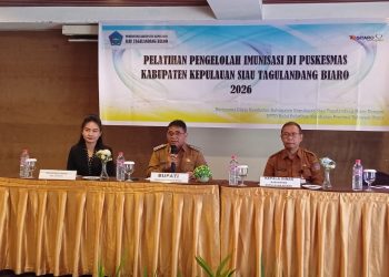 Target Imunisasi 95%, Plt Bupati Sitaro Instruksikan Puskesmas ‘Jemput Bola’ ke Pulau Terpencil
