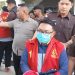 Foto: Dua tersangka korupsi Kejari Sangihe dibawa menuju Lapas Tahuna usai penetapan tersangka. (Dok. Istimewa)