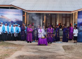 Ritual Adat Dalumatehu Sembanua di Kepulauan Sangihe. (Dok. Rendy/ Barta1)