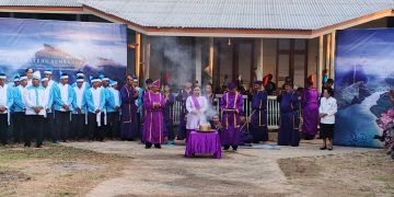 Ritual Adat Dalumatehu Sembanua di Kepulauan Sangihe. (Dok. Rendy/ Barta1)