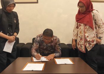 Plt Bupati Sitaro Tandatangani Pakta Integritas Percepatan RDTR Region II