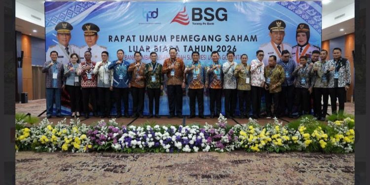 Heronimus Makainas Hadiri RUPS Luar Biasa Bank SulutGo