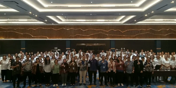 Foto: Sebanyak 103 calon kepala sekolah asal Kabupaten Kepulauan Sangihe dinyatakan lulus Pelatihan Bimbingan Calon Kepala Sekolah (BCKS) 2026. (Dok. Istimewa)