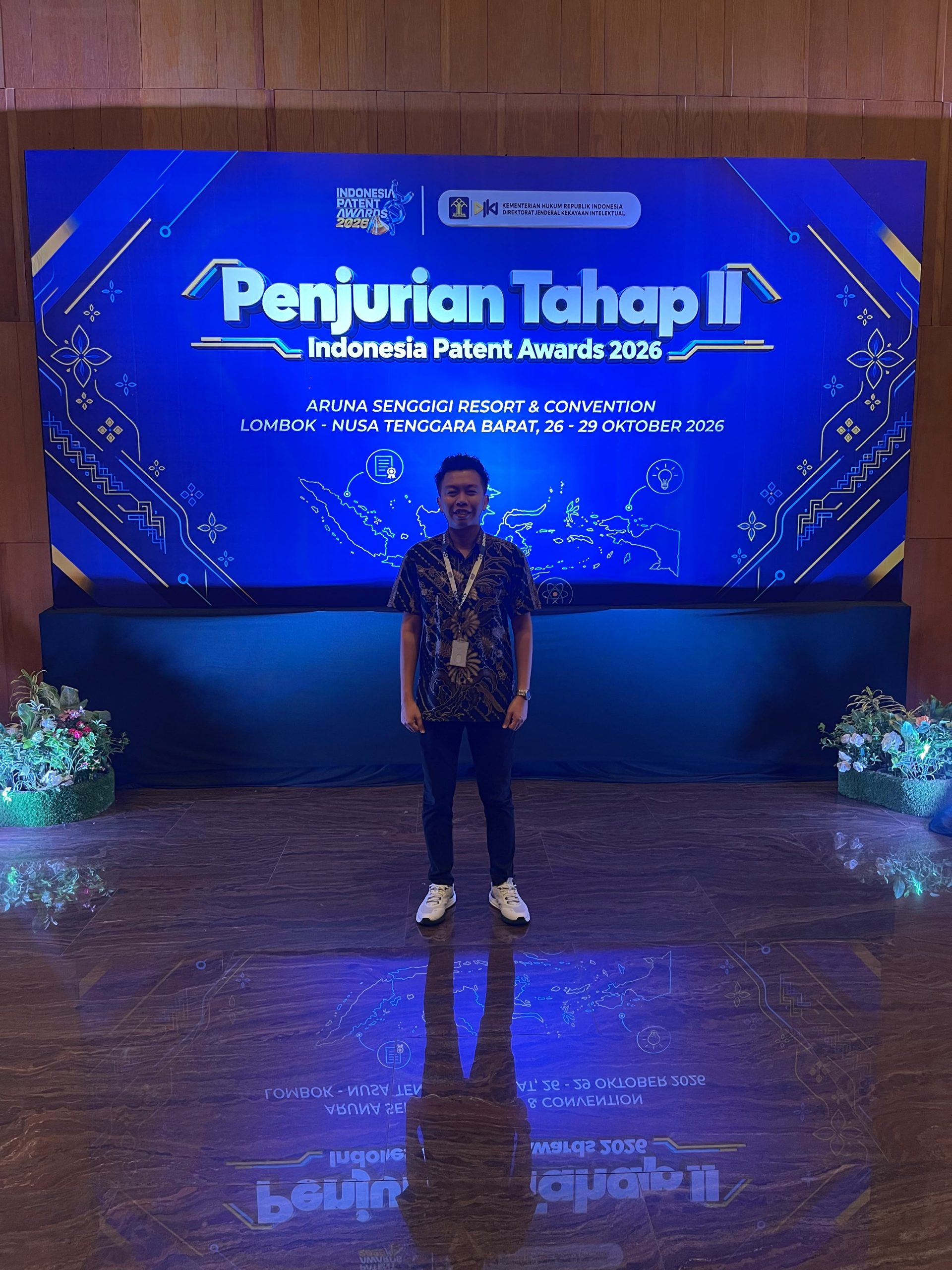 Dosen Polimdo Andreas Randy Wangarry, SE., MSA saat mengikuti IPA2026. (foto : istimewa)