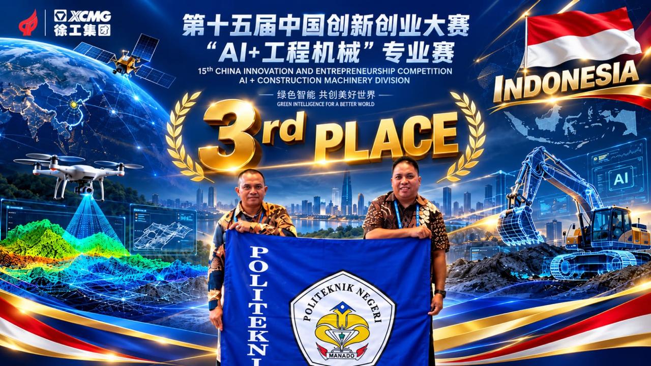 Ir Farly Kalumata, MT, dan Steven Richard Kamurahan, ST, M.Ar saat berada di China. (foto : istimewa)