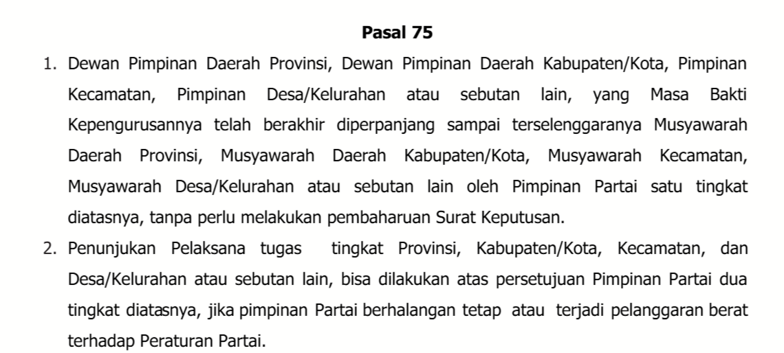 Juklak 02/DPP/GOLKAR/IV/2025