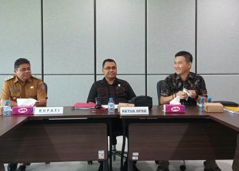Pemkab dan DPRD Sitaro Rapat Penyempurnaan Hasil Evaluasi RAPBD TA 2026