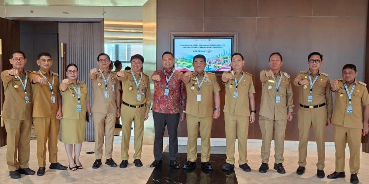 Dibuka Presiden Prabowo, Plt Bupati Sitaro Hadiri Rakornas TPAKD 2026
