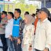 Suasana peresmian peresmian gedung baru PLTD Ulunambo sekaligus pengoperasian sistem kelistrikan selama 24 jam penuh. (foto: Humas PLN)