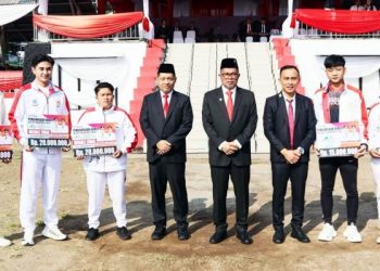 Suasanan Peringatan Hari Sumpah Pemuda 28 Oktober 2026 yang dilaksanakan jajaran pemerintah Kota Manado. (foto-foto: Pemkot Manado)